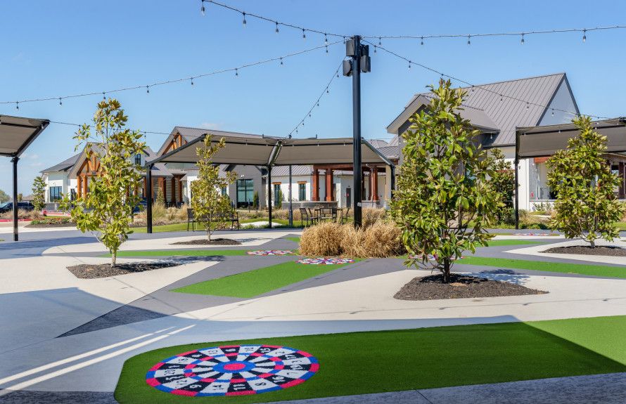 Golf Dart Courts