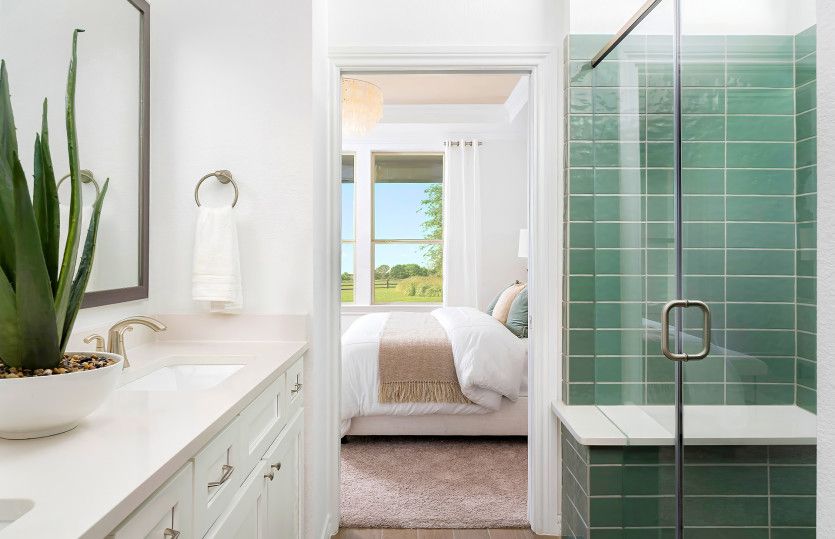 Owner's Bath with Spa Shower