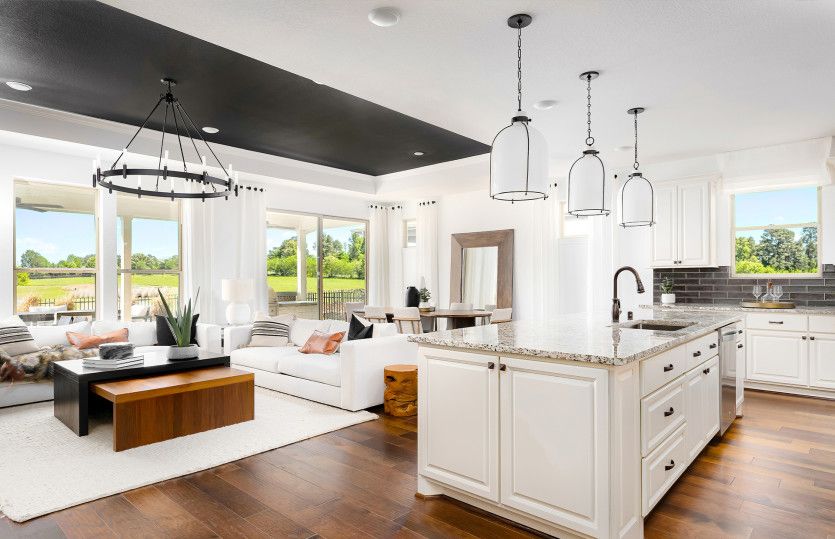 Large Kitchen Island with Seating