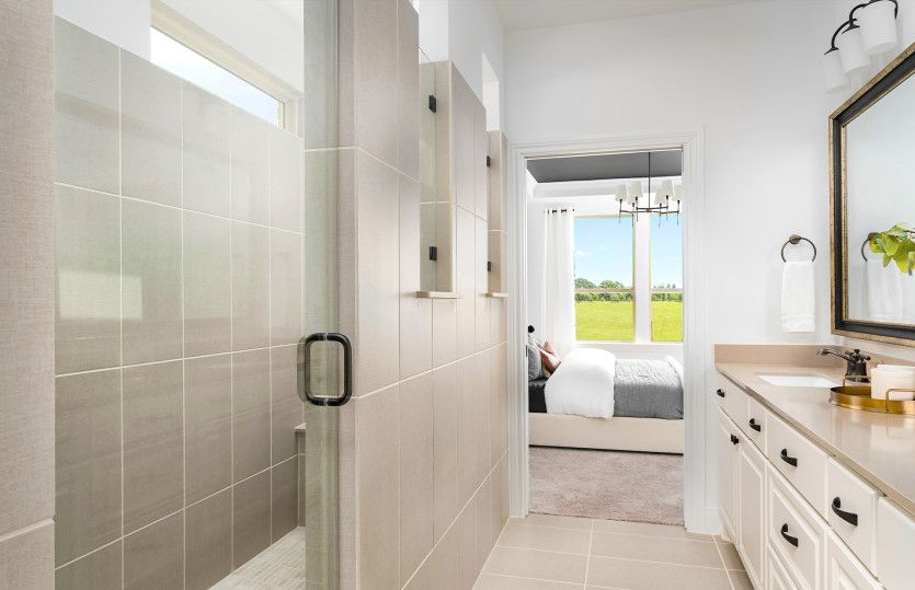 Owner's Bath Spa Shower