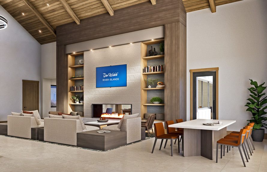 Clubhouse Seating Area