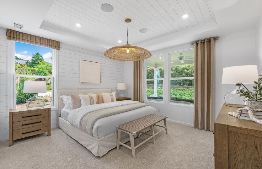 Contour floor plan