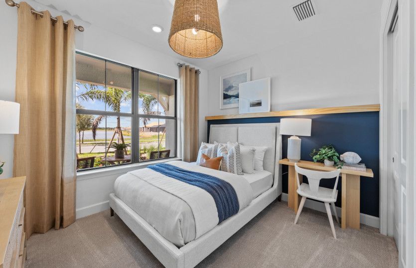 Spacious secondary bedroom