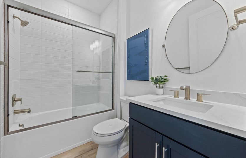 Secondary bathroom
