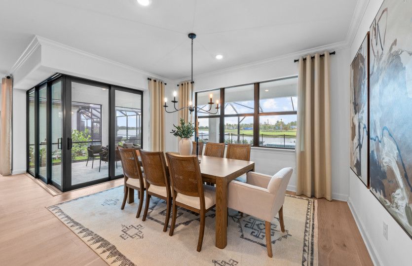 Stunning café-dining area