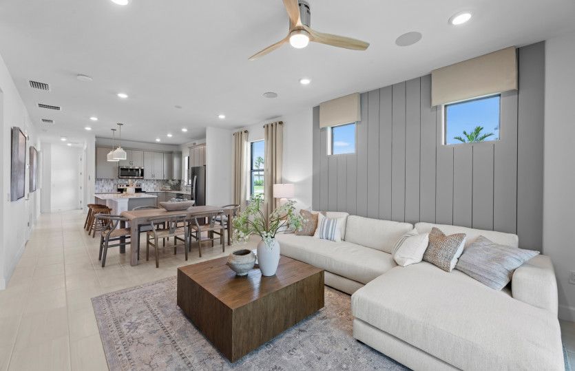 Ideal open floor layout