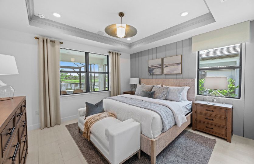 Ideal owner's suite bedroom