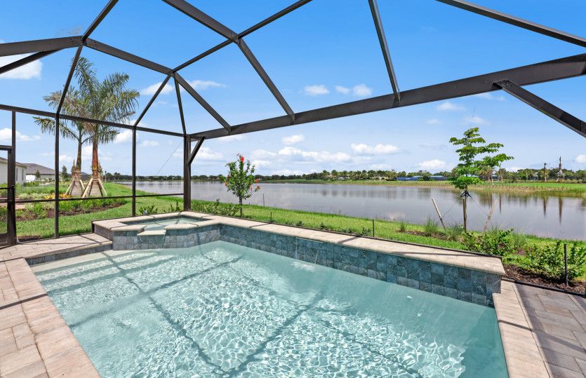 Sparkling pool