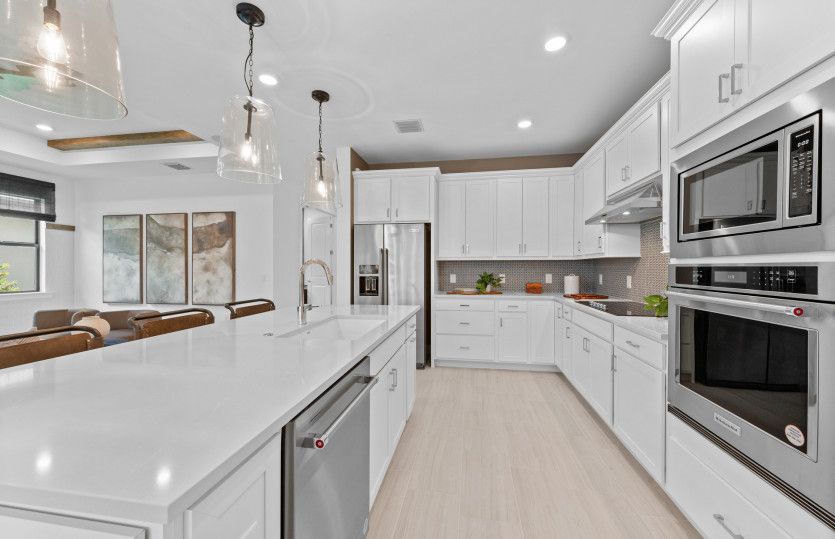 Lots of storage and organization