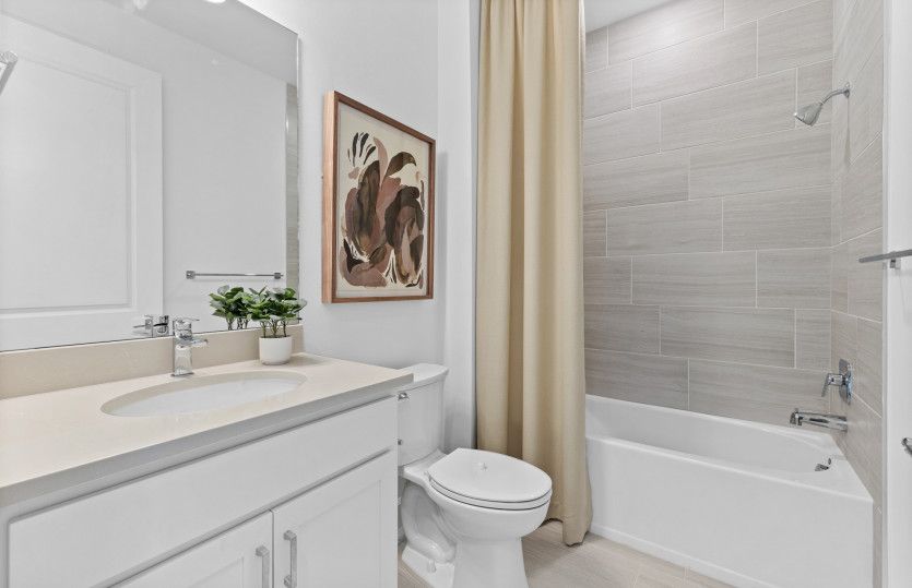 Secondary bathroom