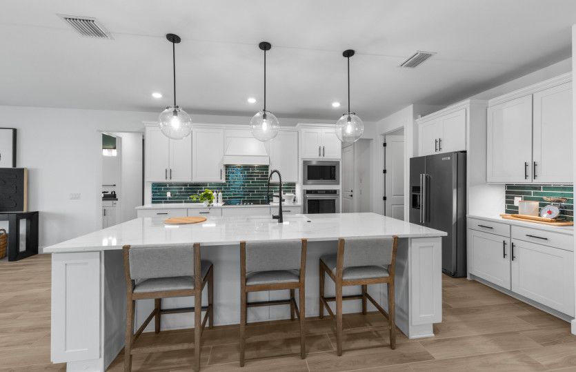 Flow-through layout with tons of space, great for hosting guests