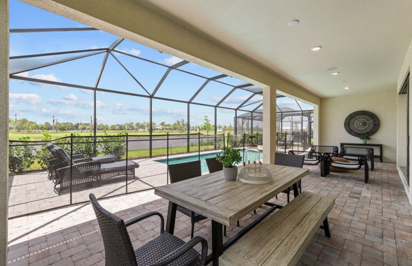 Live the ideal indoor/outdoor Florida lifestyle with this new home layout