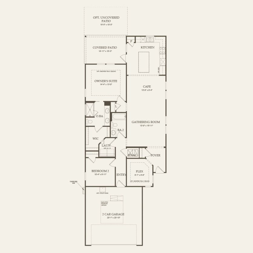 First Floor 2 br / 2 ba