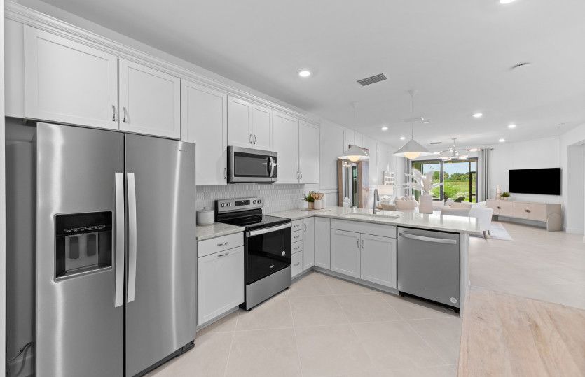 Gourmet kitchen
