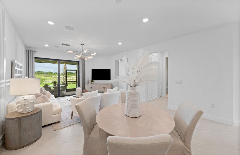 Flow-through layout perfect for entertaining guests