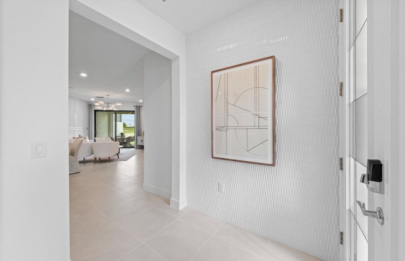 Bright foyer