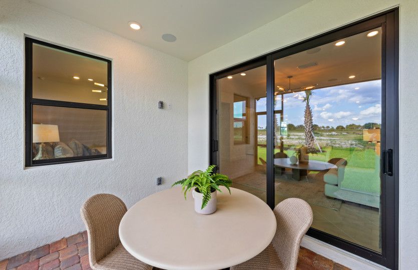 Screened lanai