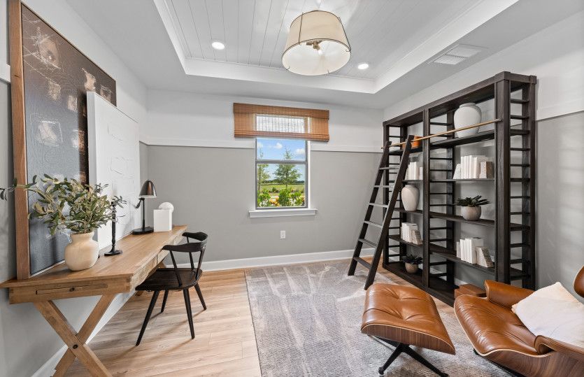 Flex Room or optional den with french doors, perfect for a home office