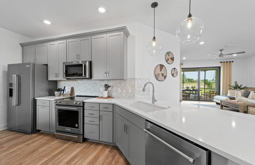 Kitchen featuring stainless steel appliances