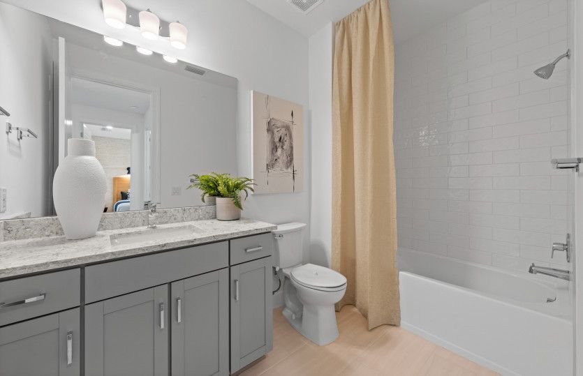 Secondary bathroom