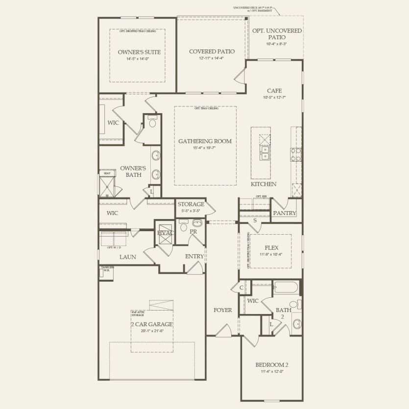First Floor 2 br / 2.5 ba