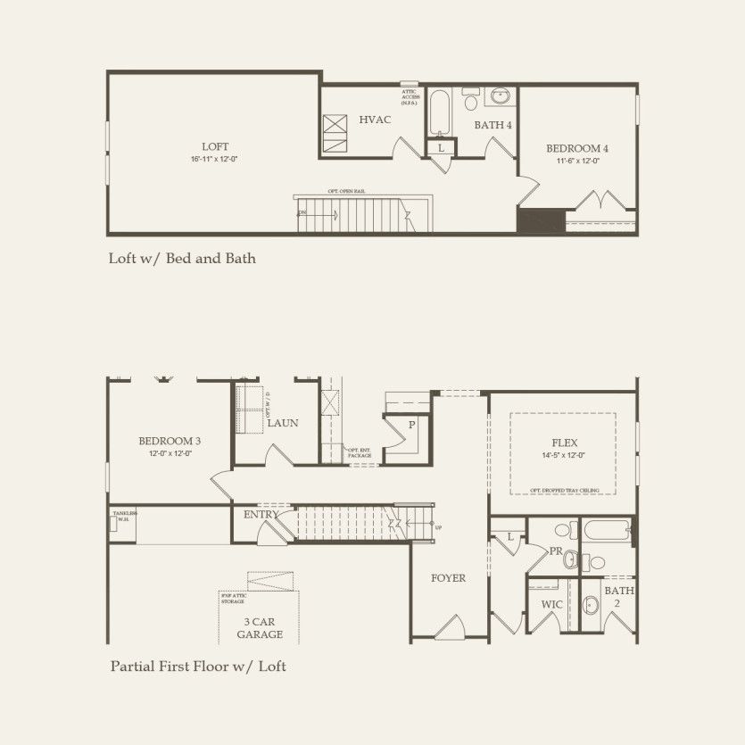 Second Floor 3 br / 3.5 ba
