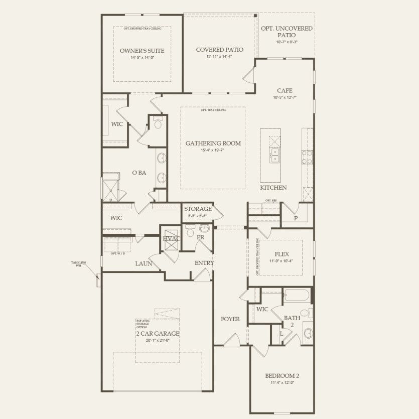 First Floor 2 br / 2.5 ba