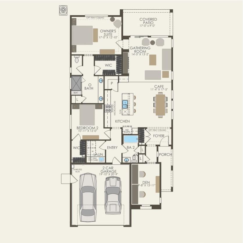 First Floor 2 br / 2 ba