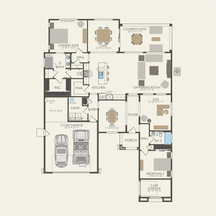 First Floor 2 br / 2 ba