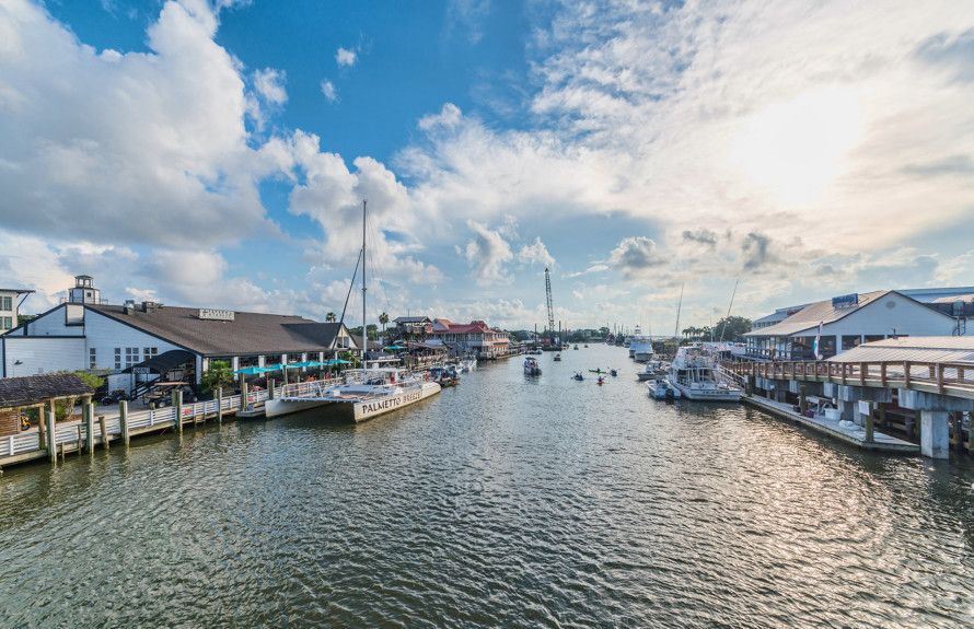 Shem Creek in Mt. Pleasant