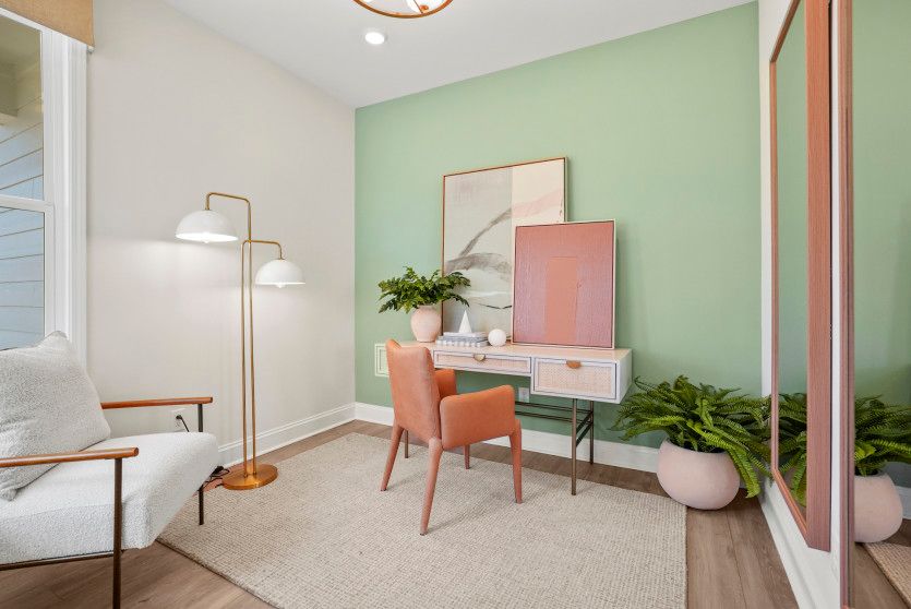 Flex Room, Perfect for a Home Office or Reading Area