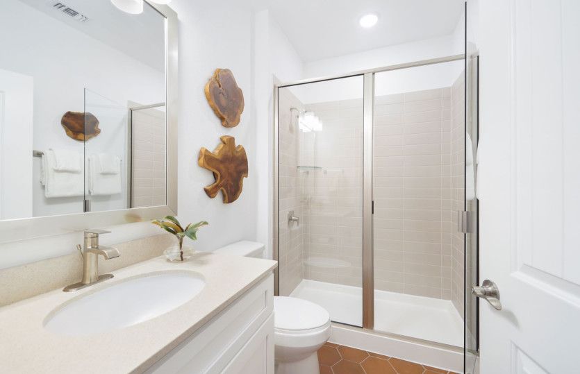 Model Representation | Secondary bathroom