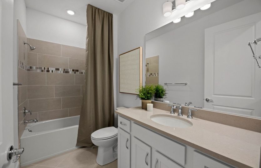 Secondary bathroom
