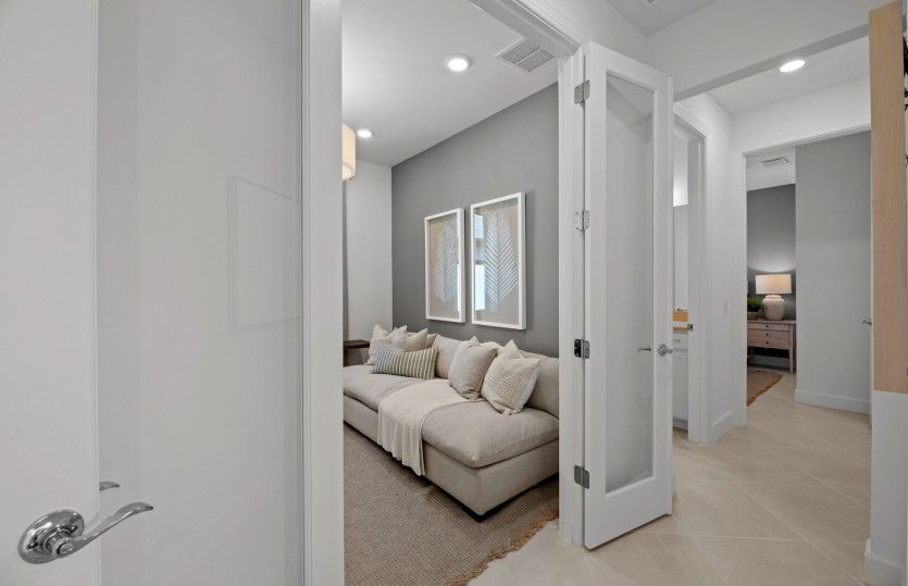 Flex spaces, enclosed flex room show