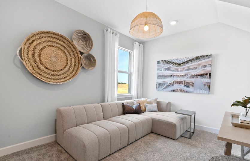 Bedroom 4 in lieu of golf cart garage