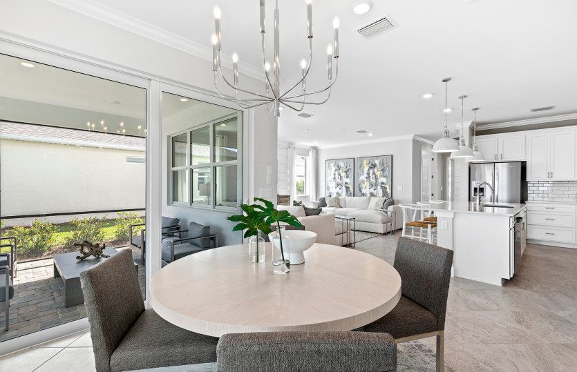 Café off Kitchen with access to the covered lanai