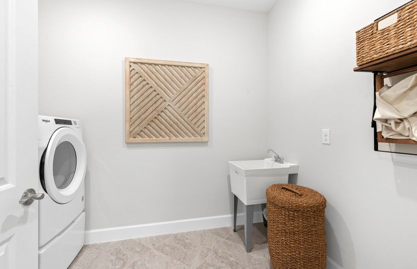 Large laundry room