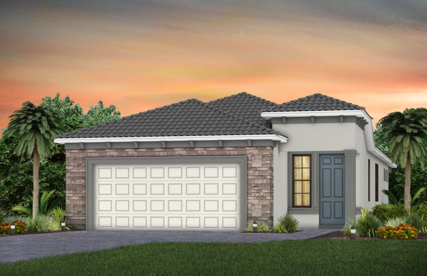 Exterior FM3 with stone