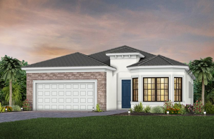 Exterior FM3 with stone