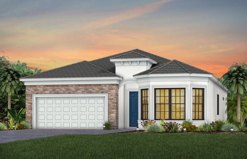 Exterior FM3 with stone