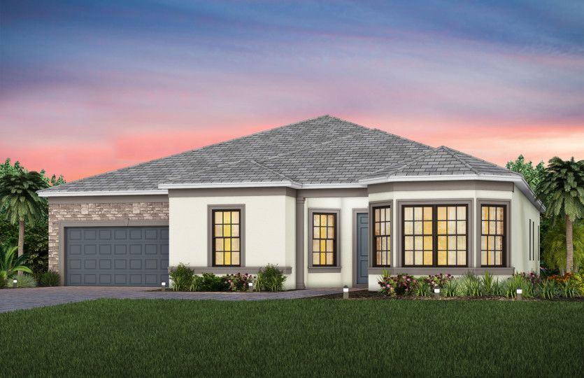 Exterior FM3 with stone