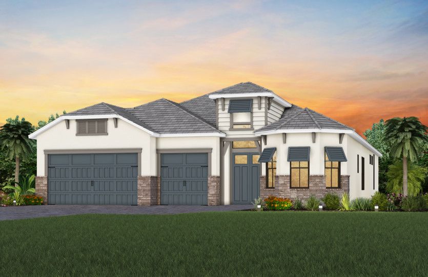 Exterior CO3 with stone