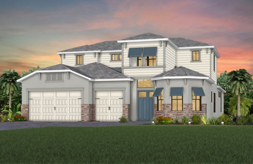 Exterior CO3 with stone