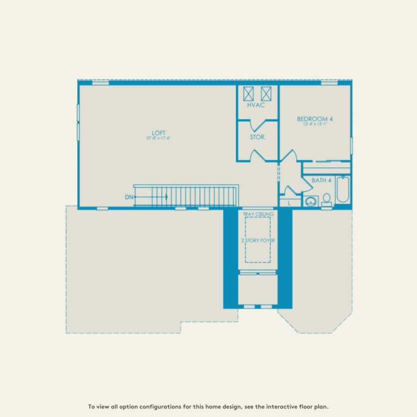 Second Floor 5 br / 4.5 ba