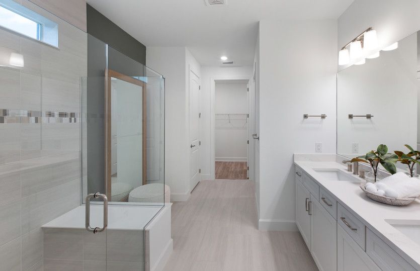 Owner's bath with lots of space