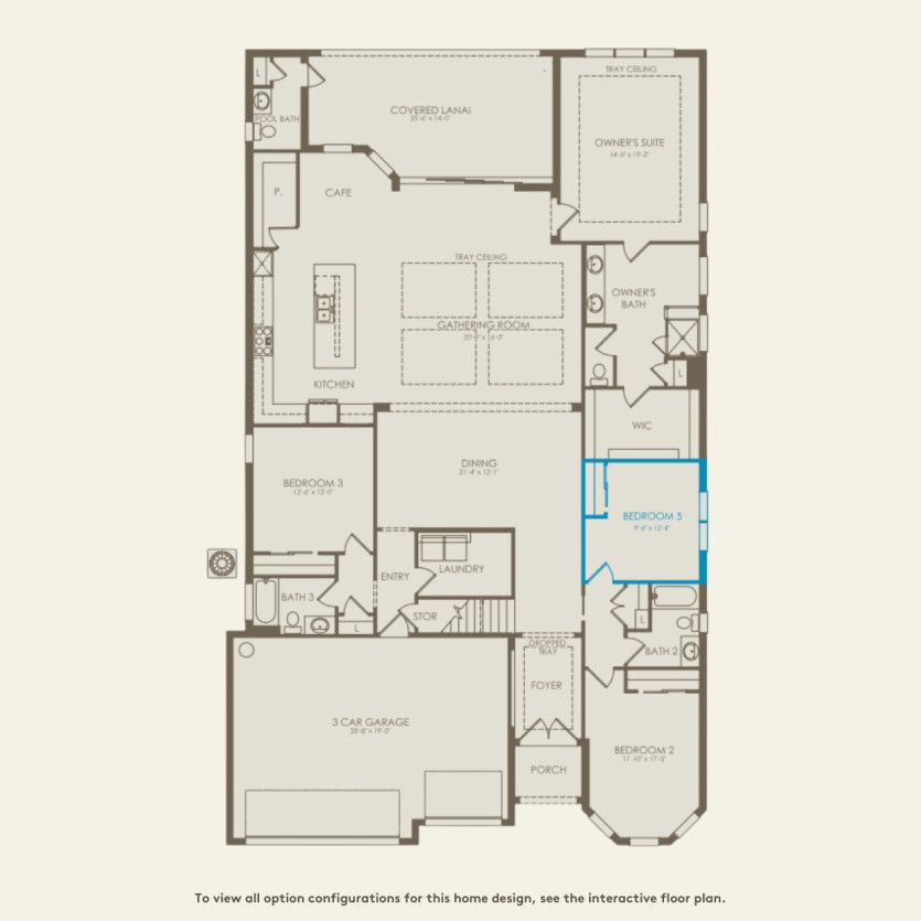First Floor 5 br / 4.5 ba