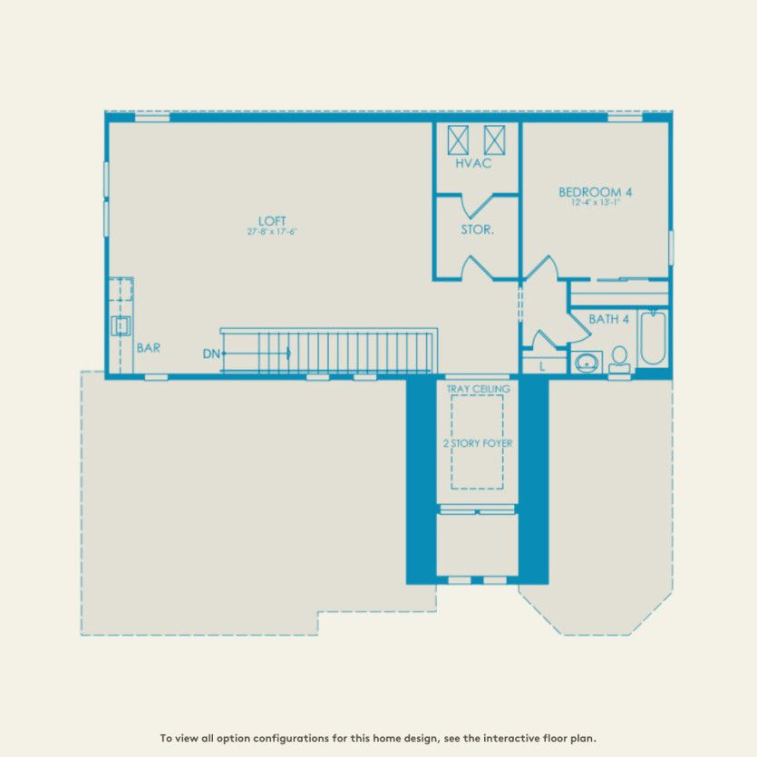 Second Floor 5 br / 4.5 ba
