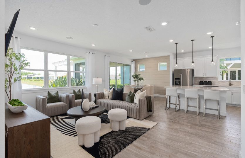 Open-concept living, effortless flow.