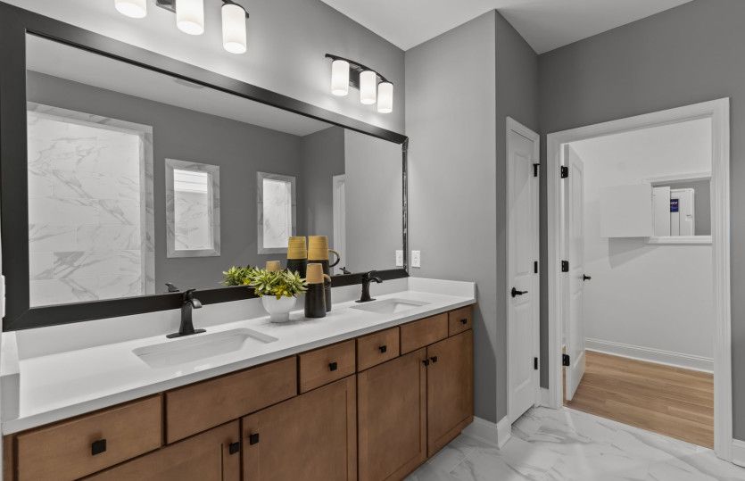 Spacious Double Vanity