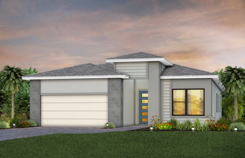 Exterior MD3 with stone